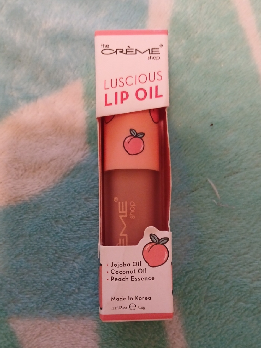 The Crème Shop Luscious Lip Oil - Peach Tint